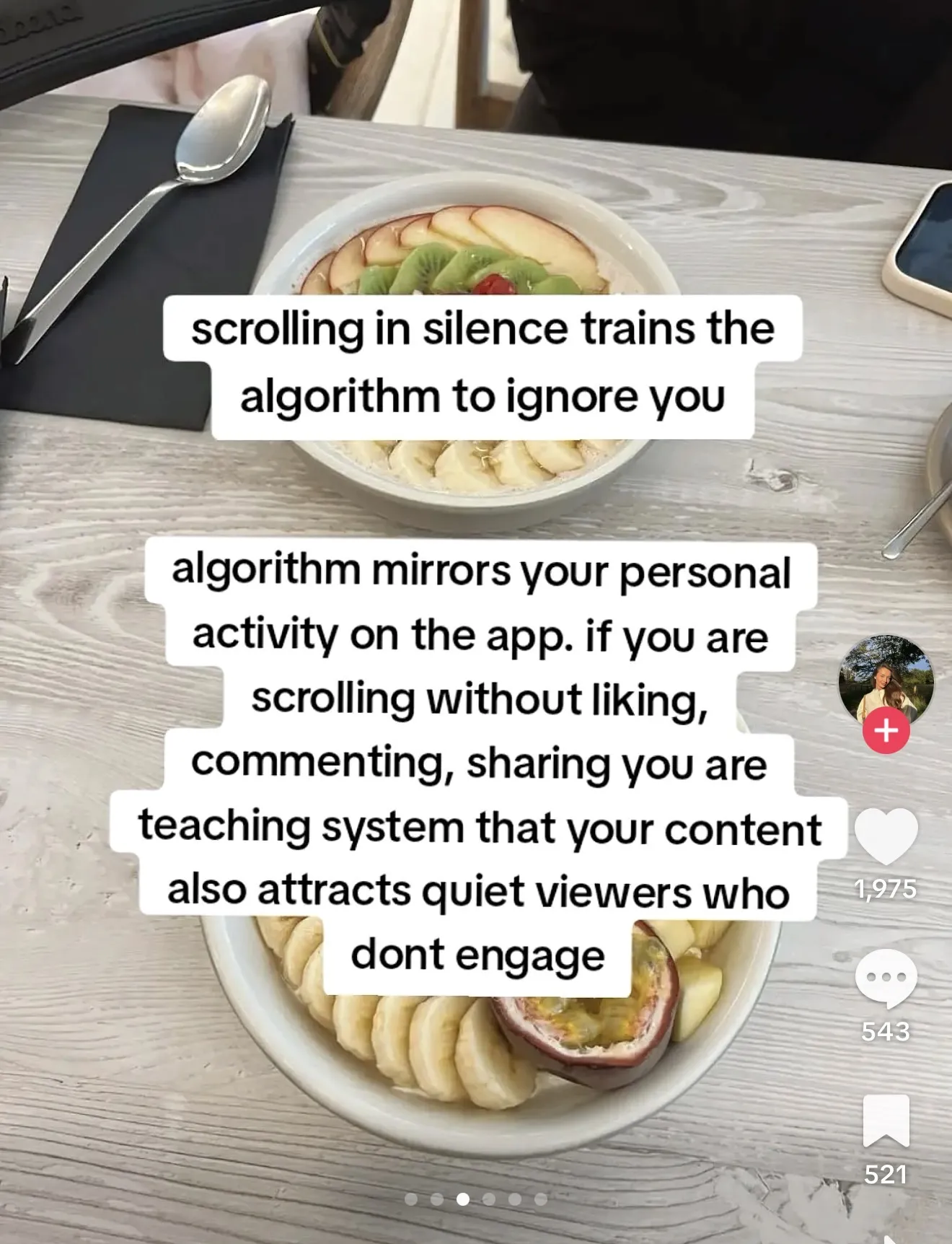 Algorithm rewards commenting