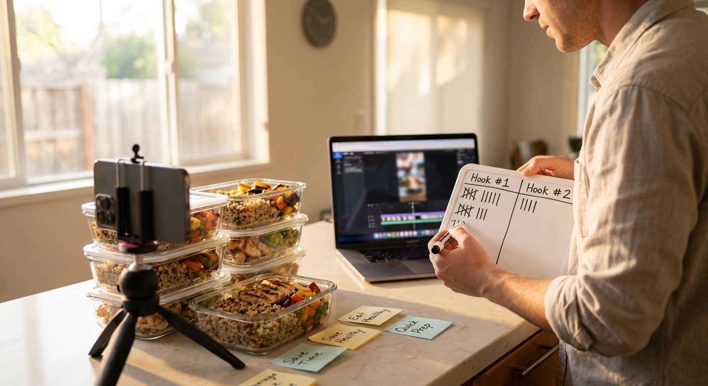 Top 10 Hooks to Try for Meal Prep Content (With Templates)