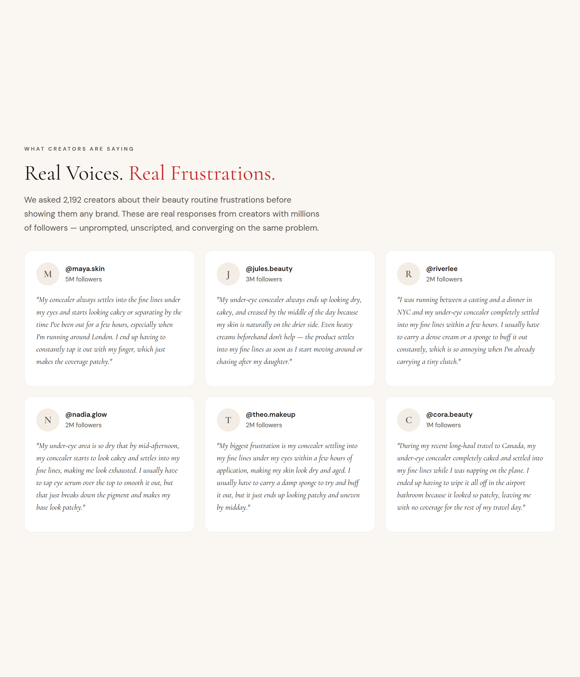 Sample report: real customer voices behind the numbers